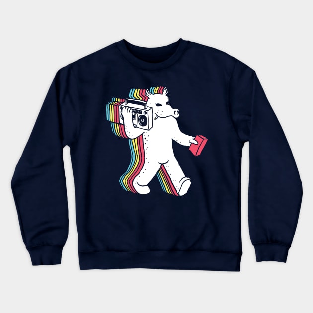 quasilicious Crewneck Sweatshirt by jonah block